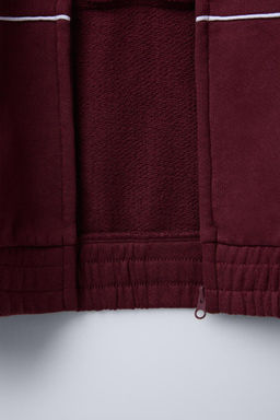 PLUSH HOODIE WITH SLOGAN - Zara фото 10