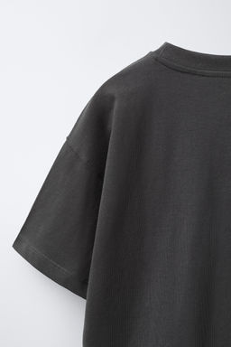 CAMISETA ESTAMPADA GRAFFITI / Antracita oscuro - Zara фото 5
