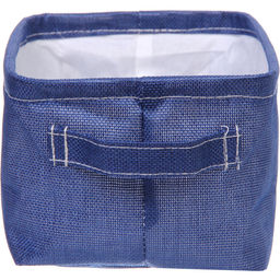 Цена за 2 шт. Коробка для хранения вещей с ручками "ВЕСТА", цвет полуночно-синий, 20*16*12см