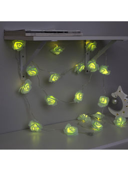 Гирлянда Нить 5 м с насадками Розы жёлтые, IP20, прозрачная нить, 20 LED, свечение тёплое белое, 220 В - Luazon lighting фото 17