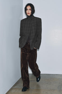 ZW COLLECTION LIMITED EDITION CHECK BLAZER - Zara фото 4