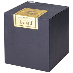 БЛЮДО С КРЫШКОЙ НА НОЖКЕ BOHEMA GREY ДИАМЕТР=17 СМ ВЫСОТА=21,5 СМ - Lefard фото 2