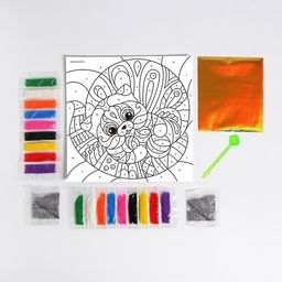 Набор для творчества. Фреска песком Кот - Школа талантов фото 4