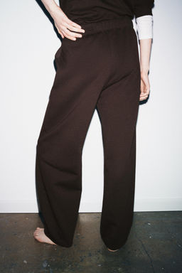 PLUSH TROUSERS WITH PATCH - Zara фото 3