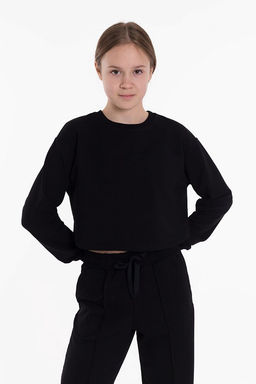 Толстовка М224056ВШа черный - Елена фото 3