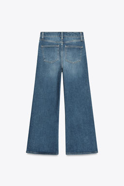 JEANS ZW COLLECTION WIDE LEG HIGH-WAIST - Zara фото 9