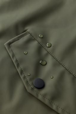 WATER-REPELLENT RUBBERISED PARKA - Zara фото 9