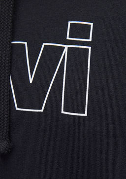 Mavi Logo Baskl Kaponlu Siyah Sweatshirt  фото 13