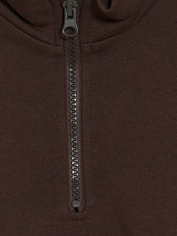 Fermuarl? Dik Yaka K?z ?ocuk Sweatshirt - Waikiki фото 2