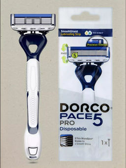 DORCO PACE5 PRO однораз.станок 1шт. 5лезвий+1лезвие-триммер