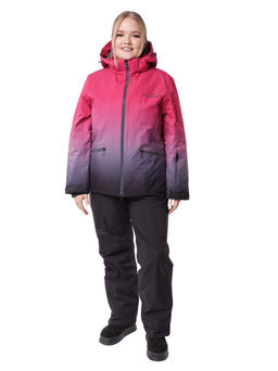 Костюм VKB-0551 Малиново-серый