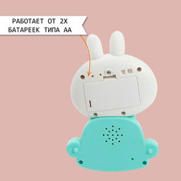 Игрушка музыкальная Милый зайка, световые и звуковые эффекты - Zabiaka фото 3