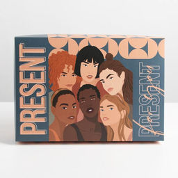 Коробка складная GIRL, 30 20 9 см - Дарите счастье фото 3