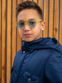 Парка зимняя "Южеал" для мальчика синий