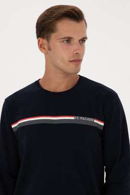 Erkek Lacivert Pijama Tak_m_ Sepette S_rpriz _ndirim - U.s. polo assn фото 2