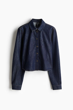 Camisa denim corta - H&m фото 6