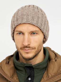 шапка мужская темно-бежевая - Glenfield фото 3