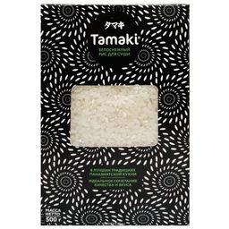 Рис белоснежный для суши Tamaki, среднезерный, 500г