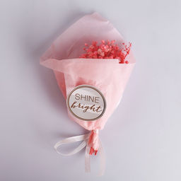 Букет из сухоцветов Shine bright, 13 21 5 см - Арт узор фото 5