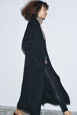 WOOL BLEND COAT ZW COLLECTION LIMITED EDITION - Zara фото 2