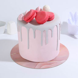 Цена за 5 шт. Подложка под торт усиленная, кондитерская упаковка, «Мрамор», 26 см, 2.5 мм