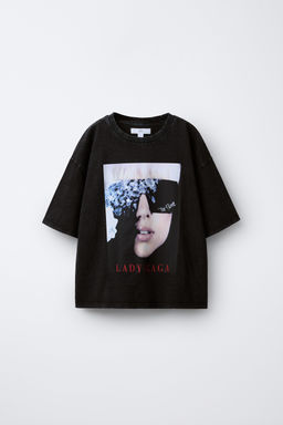 LADY GAGA  PRINTED T-SHIRT - Zara фото 5