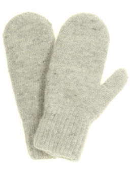 Варежки женские однотонные 3008-2