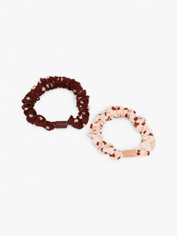 Цена за 2 шт. Резинка для волос «Сердечки», набор 2 шт., Коты аристократы