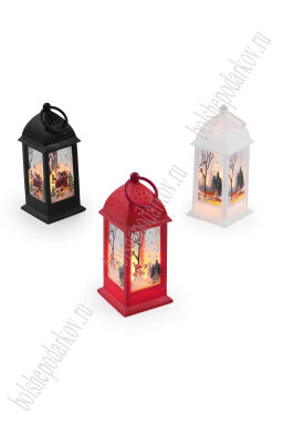 Набор фонариков светодиодных на батарейках 12 см (12 шт) SF-7553, №2 (теплый свет)