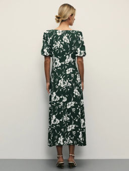 Платье миди с цветочным принтом / Zarina  фото 4