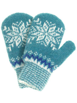 Варежки детские "Снежинка" 3 цвета 0608-45