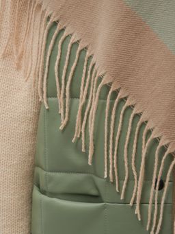 В составе шерсть! Палантин двусторонний - Tantino фото 4