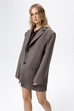 Жакет Pirs 6321 коричневый