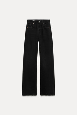 TRF WIDE-LEG HIGH-WAIST JEANS - Zara фото 8