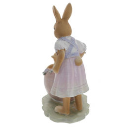 Фигурка декоративная Зайчиха, L10 W6 H14 см - Remeco фото 4