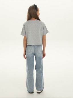 Футболка Бьюти серый Девочка - София фото 8