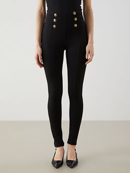 Beli Lastikli Dar Fit Kad?n Pantolon