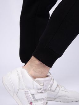 Костюм Паркер черный, футер начес - Малина фото 5