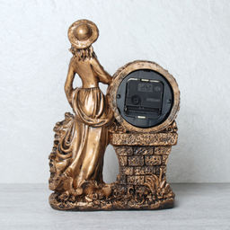 Часы статуэтка Дама 29 см / 1666A /уп 24/ - Галеонтрейд фото 3