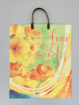 Цена за 10 шт. Пакет "Вдохновение", полиэтиленовый с пластиковой ручкой, 38 х 45 + 3 см, 90 мкм