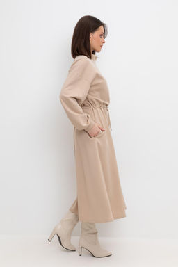 ЕВТ 5057/темно-бежевый платье жен