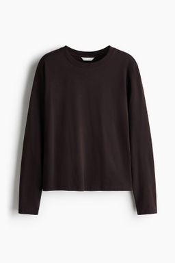 Camiseta de manga larga en algod?n