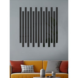 Наклейки интерьерные «Линии», зеркальные, декор настенный, набор 20 шт., 30×3 см