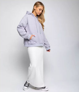 Худи #КТ7901, серый - Dommod фото 4