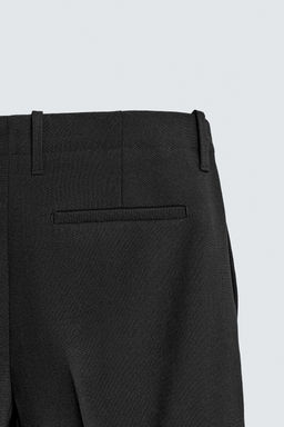 PANTAL?N CHINO 100% LANA ORIGINS / Negro - Zara фото 10