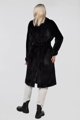 Пальто женское утепленное (пояс) - El podio фото 6