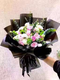 Пленка матовая для цветов 58*58 см (20 шт) SF-2354, нежно-голубой - Больше подарков фото 6