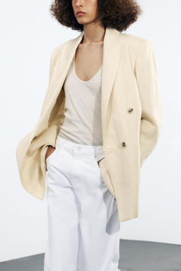 ZW COLLECTION WIDE-LEG LOW-RISE JEANS - Zara фото 4