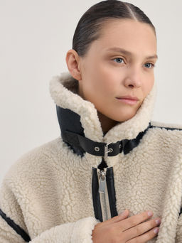 Дублёнка из искусственного меха / Zarina  фото 7