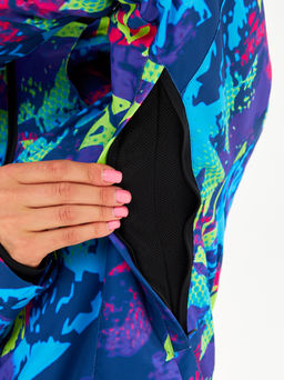 Женская горнолыжная сноубордическая куртка Alpha Endless Ultra Chaleur SNB 423/316_8 Разноцветный  фото 14